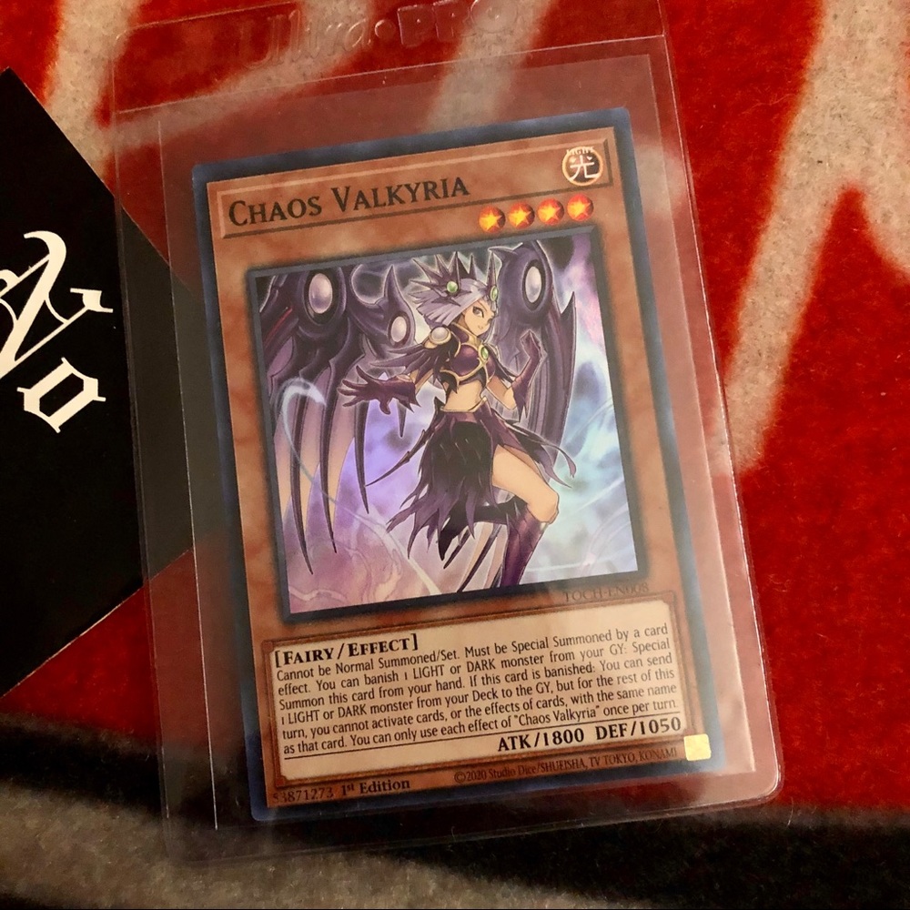 Yugioh Chaos Valkyria card new